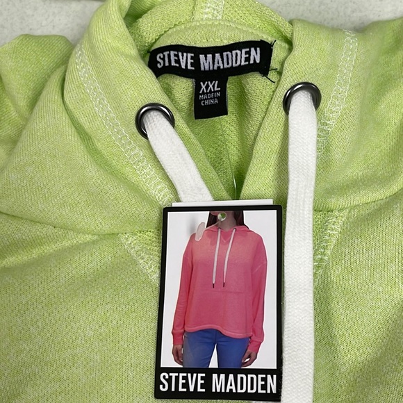 - Brand new with tags Woman’s Steve Madden hooded sweatshirt. Size XXL. - Picture 16 of 16